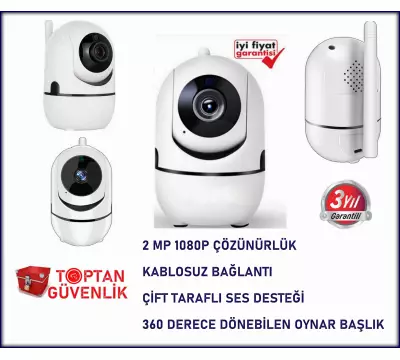 2 MP 32 GB SD Kart Bebek Kamerası Harekete Duyarlı Takip Kamerası ARNA-1232