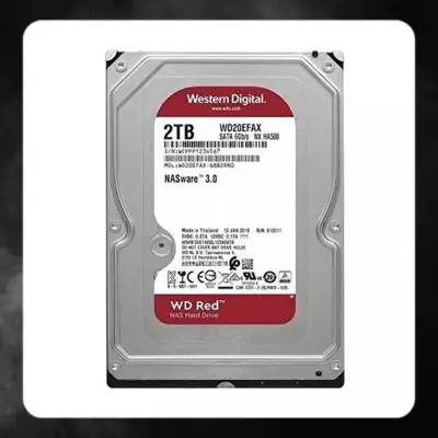 Western Digital Red 2 TB WD20EFAX SATA 3.0 5400 RPM 3.5" Harddisk