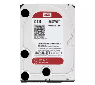 WD Red 2TB Intellipower Sata 3.0 64Mb 3,5' 1-8 yuva NAS Sabit Disk (WD20EFRX)