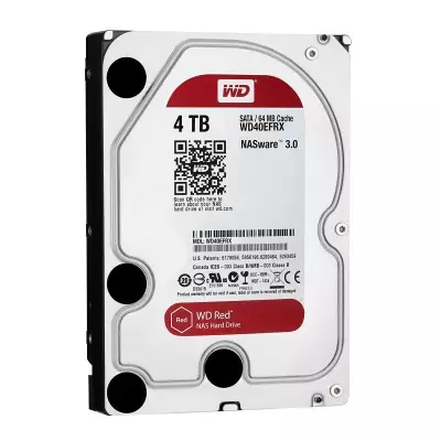 Western Digital 3.5" 4 TB Red Nas WD40EFRX SATA 3.0 5400 RPM Hard Disk