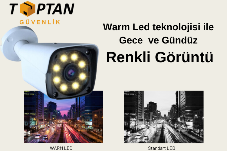 warm led renkli güvenlik sistemleri