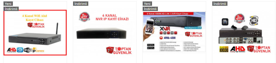 4 kanal dvr